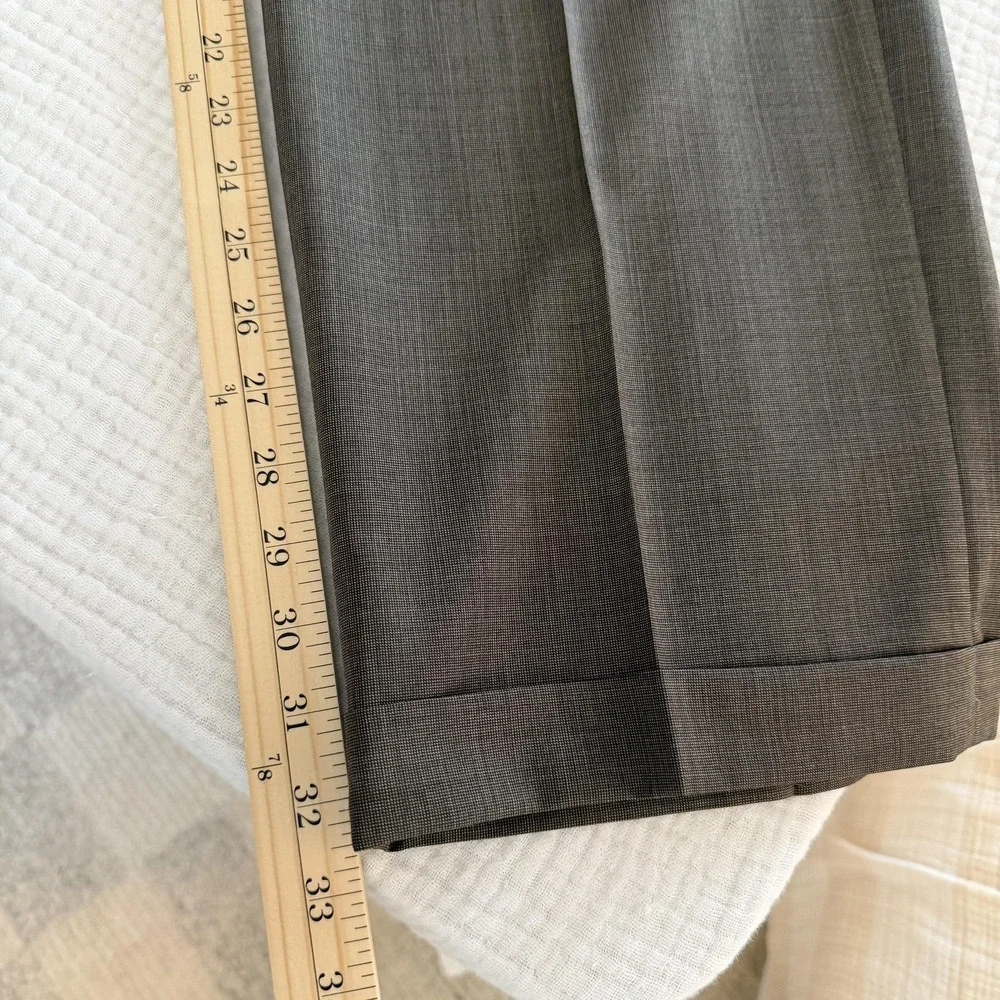 Vintage Chaps Ralph Lauren 2 Piece Suit Mens 46 Brown Wool 40x29 Canada 90s